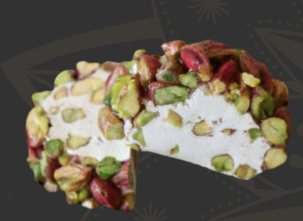 Nougat Crescent Araisieh with Whole Pistachio