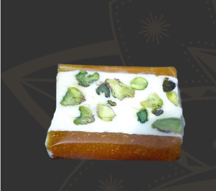 Apricot Fruit Leather Nougat (Qamar al-Din Nougat)