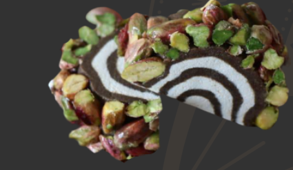 Cocoa Araisieh with Whole Pistachio