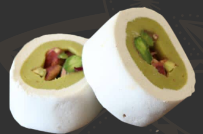 White Mabrouma with Pistachio